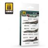 AMMO of Mig Jimenez 7239 COLD WAR VOL. 2 SOVIET FIGHTER-BOMBERS SET 6x17ml